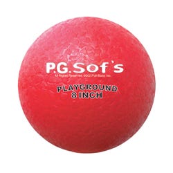 Pull Buoy P.G. Sof's Playground Balls, 8 Inches, Assorted Colors, Set of 6 2120489