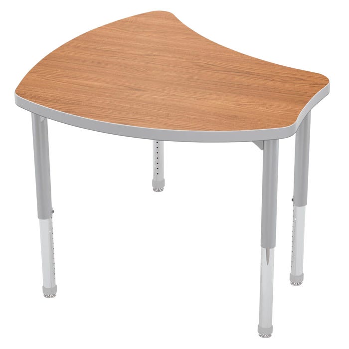 Balt Large Shapes Laminate Top Desk