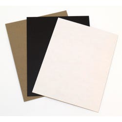 Grafix Chipboard Classroom Pack, 8-1/2 x 11 inches, Assorted Colors, 24 Sheets
