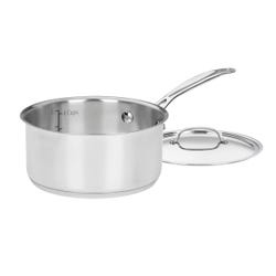 Cuisinart Chef's Classic Stainless Saucepan with Cover, 1-1/2 Quarts