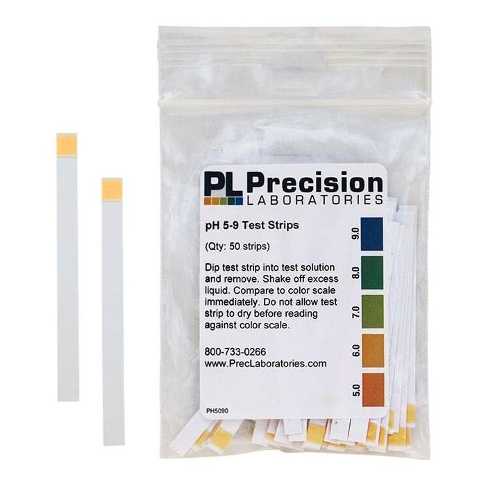 PH 5-9 Plastic Test Strips