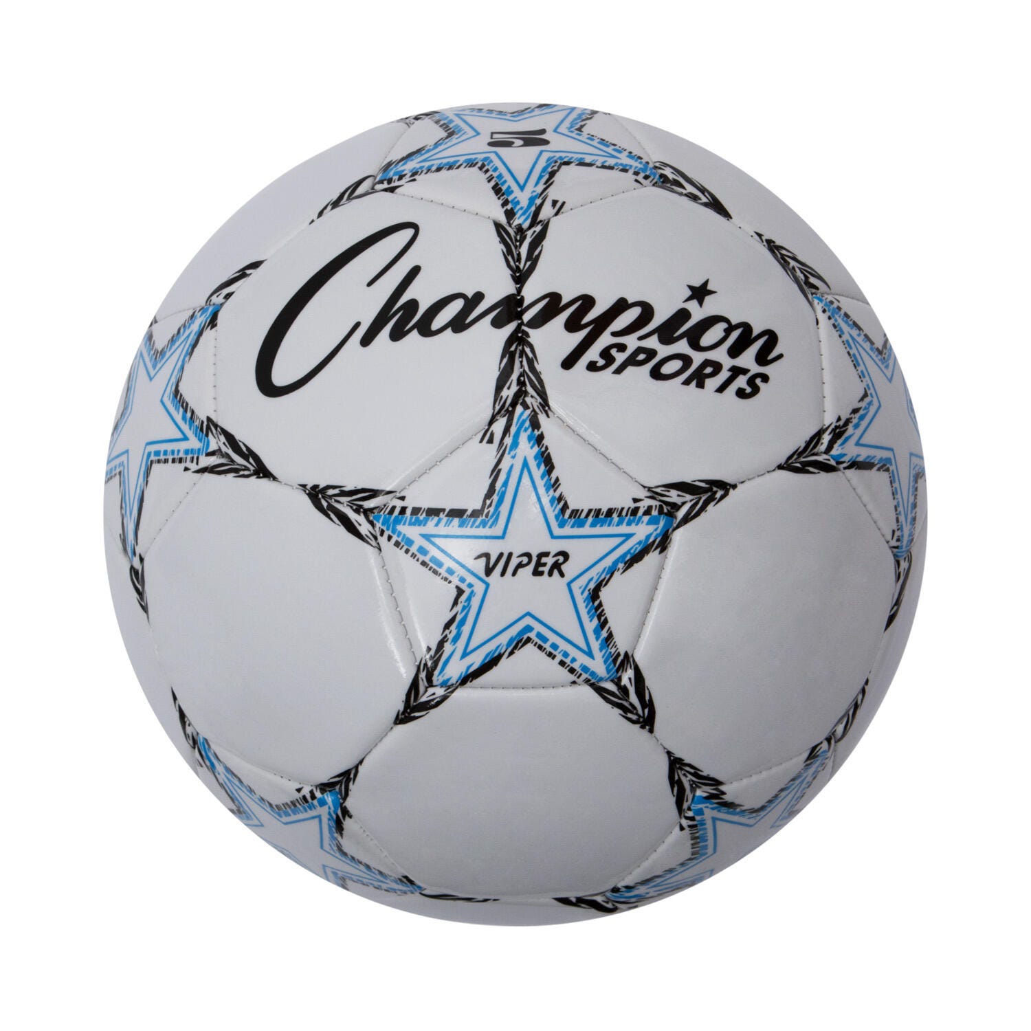 Image for Champion Sports Viper Soccer Ball, Size 5, White from School Specialty