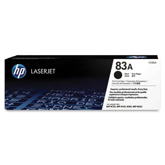 HP 83A Ink Cartridge, CF283A, Black