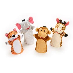 Melissa & Doug Zoo Friends Hand Puppets, Set of 4 2023865
