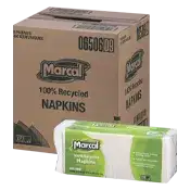 Marcal Recycled Luncheon Napkin with Draw and Store Bag