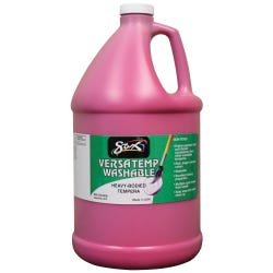 Sax Versatemp Washable Heavy-Bodied Tempera Paint, 1 Gallon, Magenta 1592686