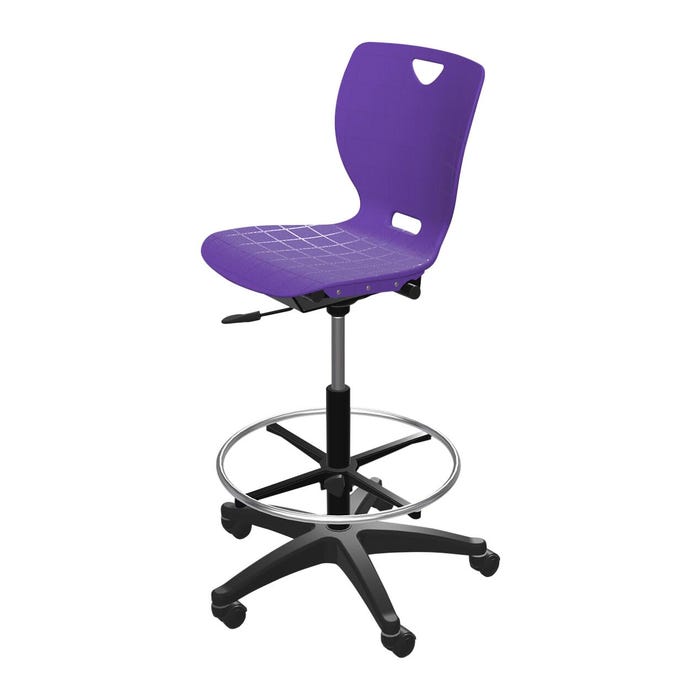 Classroom Select NeoClass Pneumatic Lift Chair with Adjustable Foot Ring