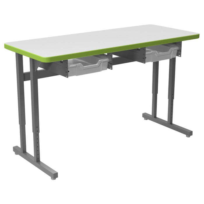 Classroom Select Advocate Pedestal Leg Two Student Desk