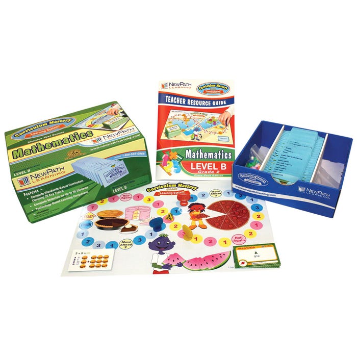 NewPath Learning Math Curriculum Mastery Games Class Pack Edition, Grade 2