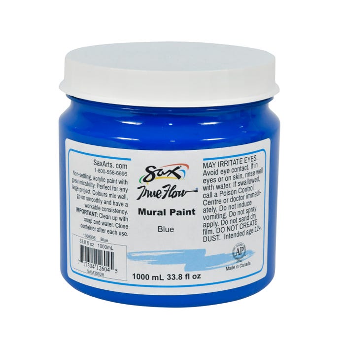 Sax Acrylic Mural Paint, 33.8 Ounces, Blue