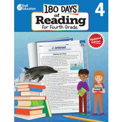 Shell Education 180 Days Of Reading For Fourth Grade, Second Edition