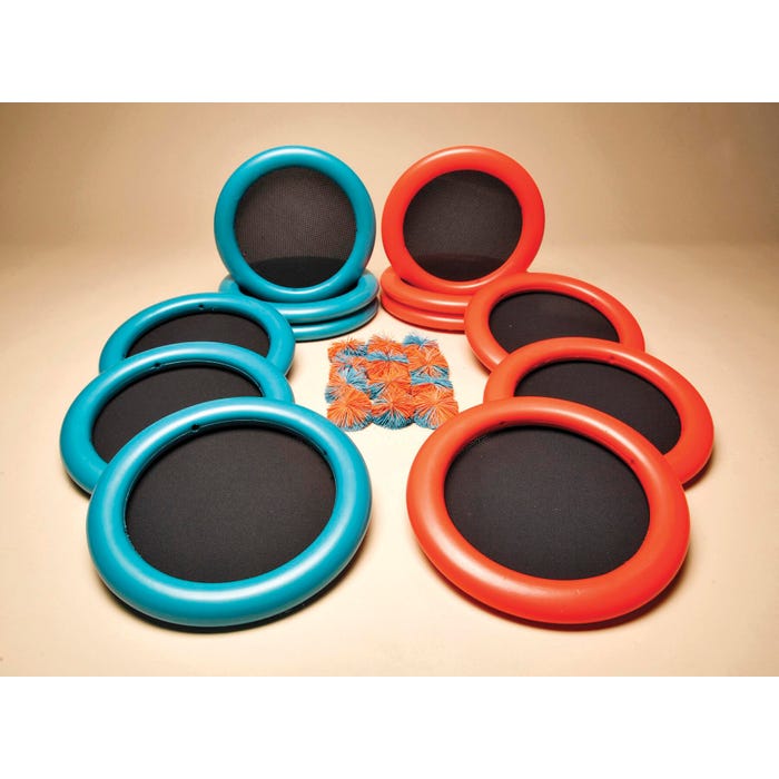 OGOSport Small Flying Disk Games, Set of 12 Disks and 6 OGOSoft Balls