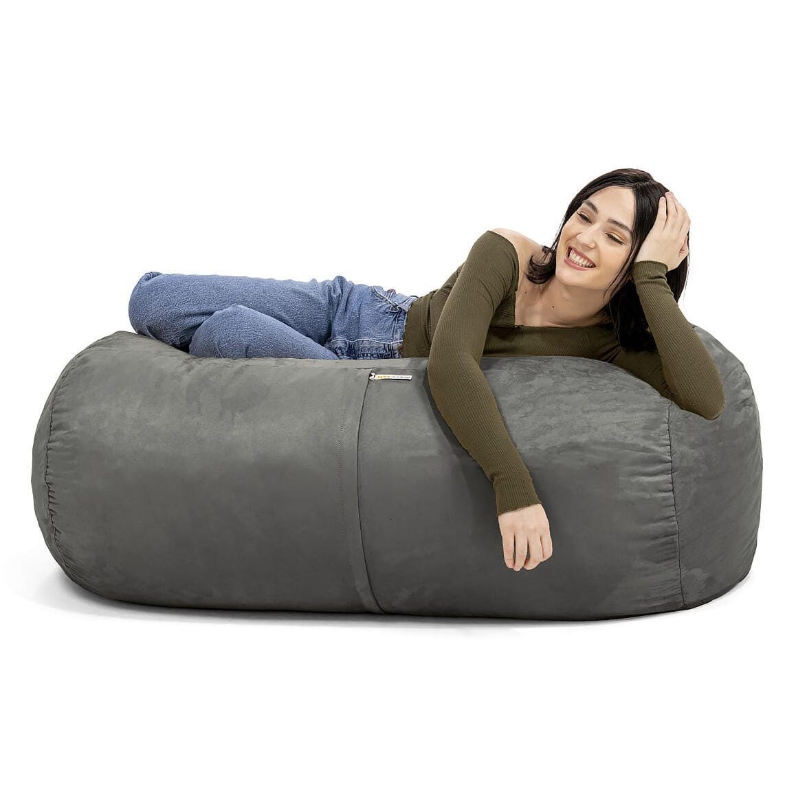 JAXX Child Bean Bag Lounger, 4 Foot, 46 x 34 x 26 Inches 4000920