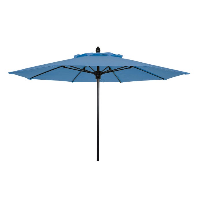 UltraSite Octagon Pin And Pully Lift Aluminum Post Umbrella With Grade B Fabric, 90 x 90 x 69 Inches