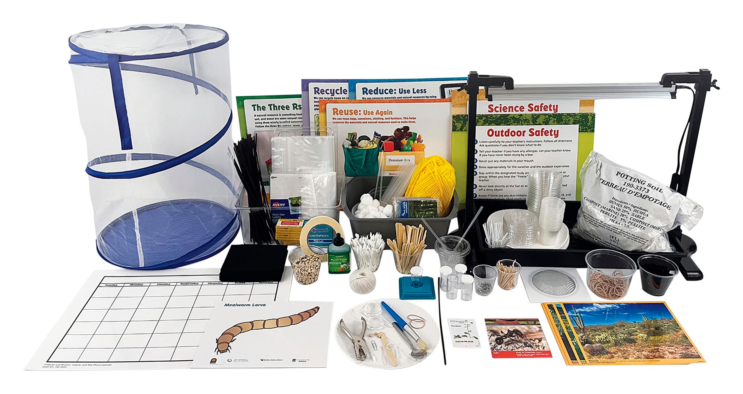 <p>FOSS Pathways - Grade 2 Insects and Plants Kit, with 24 Seats Digital Access</p> 2088588