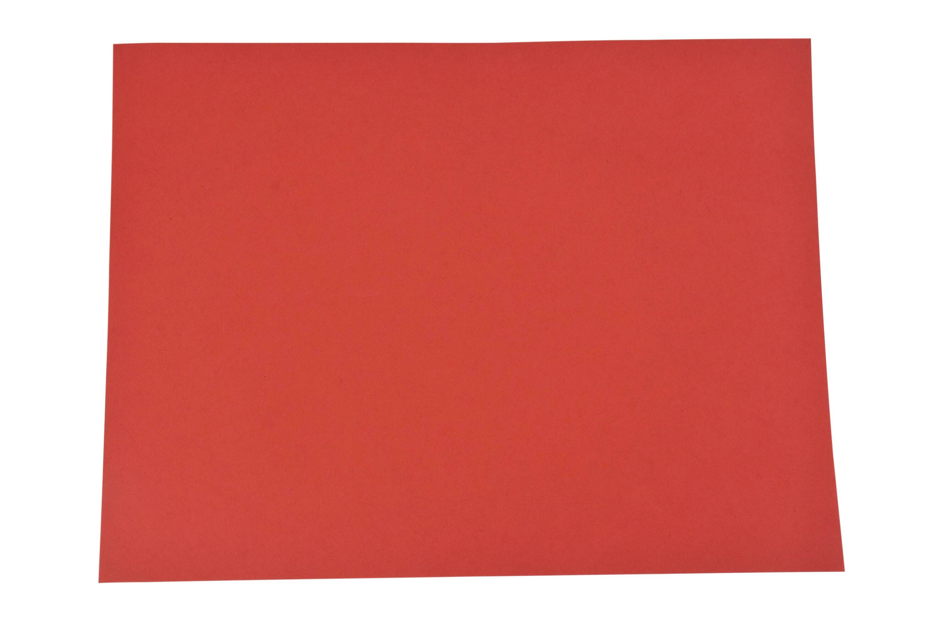Image for Sax Colored Art Paper, 12 x 18 Inches, Red, 50 Sheets from School Specialty