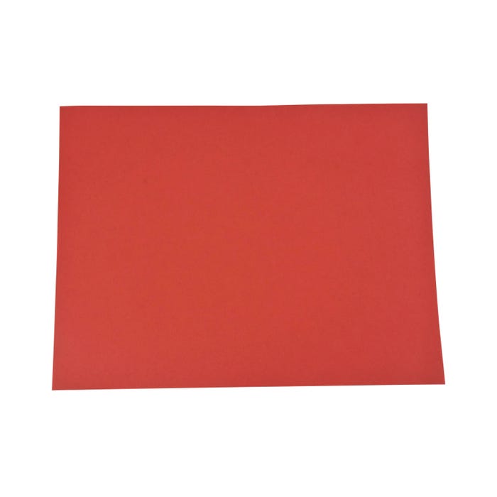 Sax Colored Art Paper, 12 x 18 Inches, Red, 50 Sheets