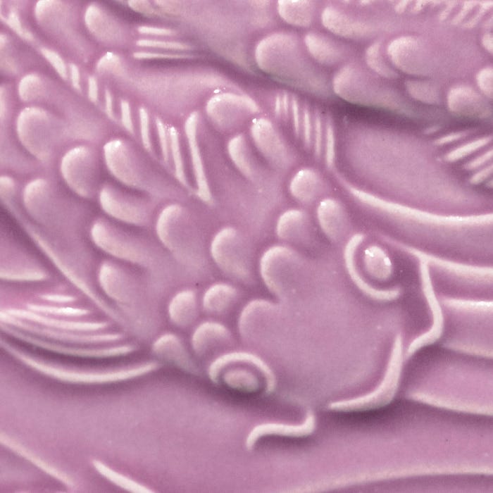 AMACO Low Fire Gloss Glaze, LG-51 Lilac, Translucent, Pint