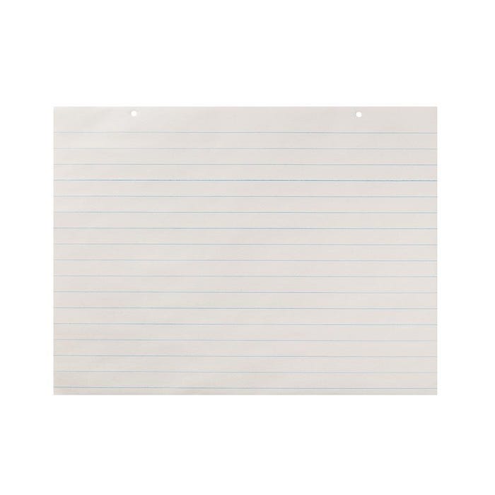 School Smart Primary Chart Newsprint Paper, 1 Inch Rule, 24 x 18 Inches, 100 Sheets