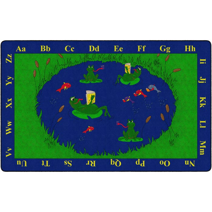 Flagship Carpets Frogs Carpet, Rectangle