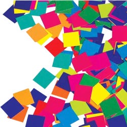 School Smart Spectrum Paper Mosaic Squares, 3/4 Inches, Pack of 4000 085733