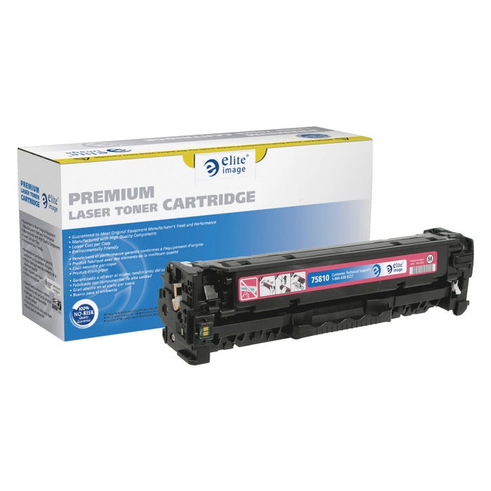 Elite Image Remanufactured Toner Cartridge for HP CE413A, Magenta
