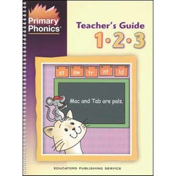 Primary Phonics Teacher's Guide, Levels 1-3, Item Number 9780838803714