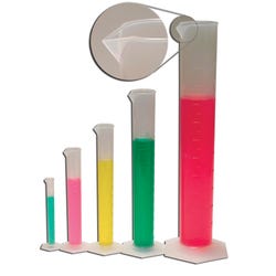 Frey Scientific Measuring Cylinders - 1 L - Pack of 3, Item Number 531708