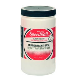 Speedball Professional Acrylic Screen Printing Ink, Quart, Transparent Base Item Number, 2105189