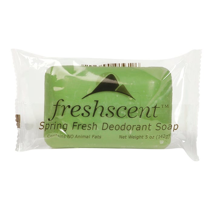 Fresh Scent Deodorant Bar Soap, 5 Ounce, Spring Fresh Scent, Each