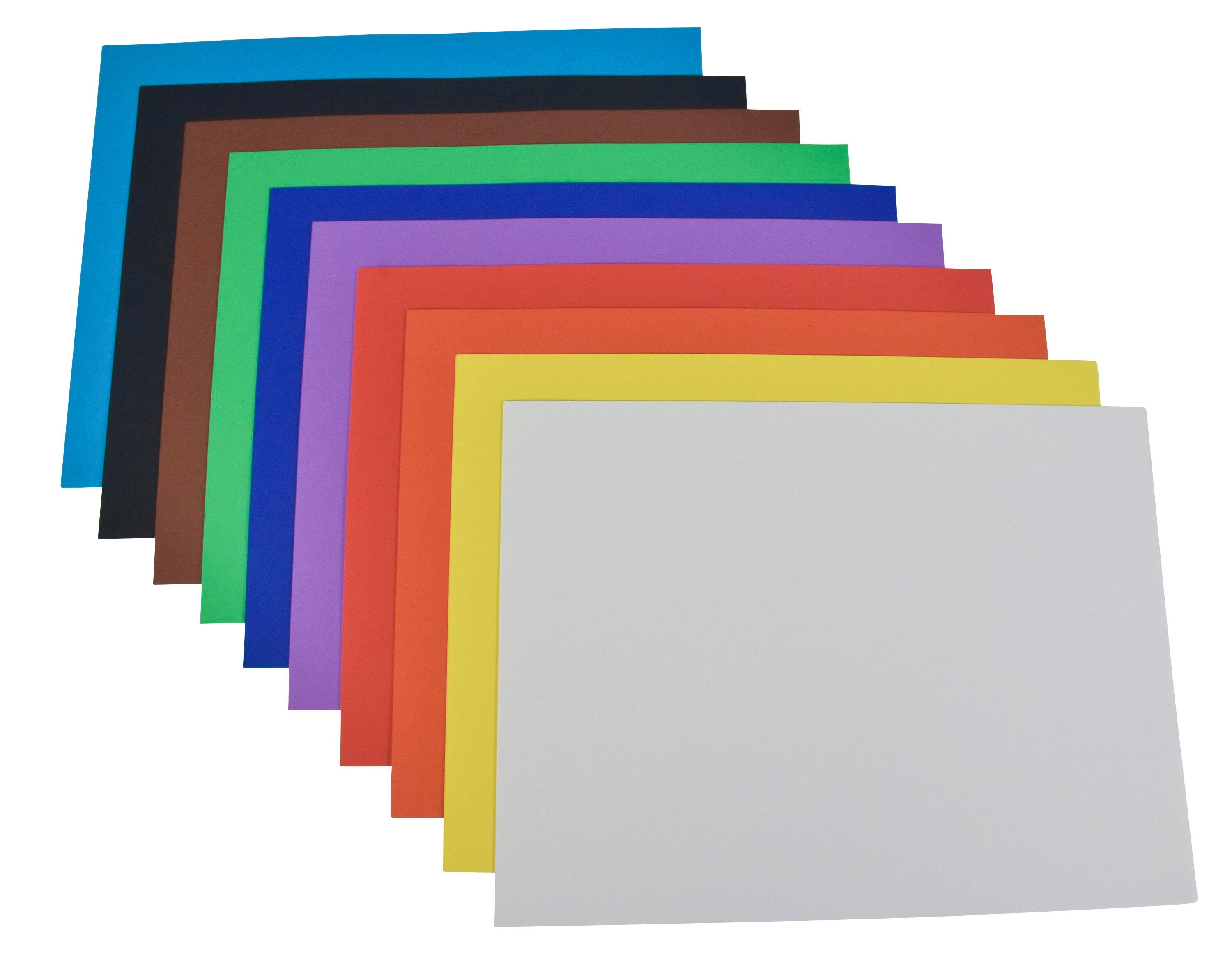 Sax Colored Art Paper, 9 x 12 Inches, Assorted Color, 50 Sheets 401996