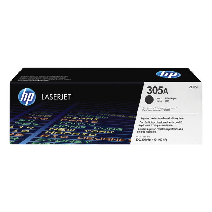 HP 305A Ink Cartridge, CE410A, Black