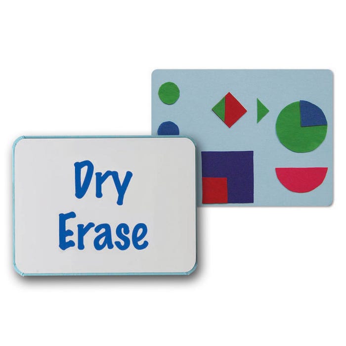 Flipside Flannel and Dry Erase Two-Sided Board, 18 x 24 Inches