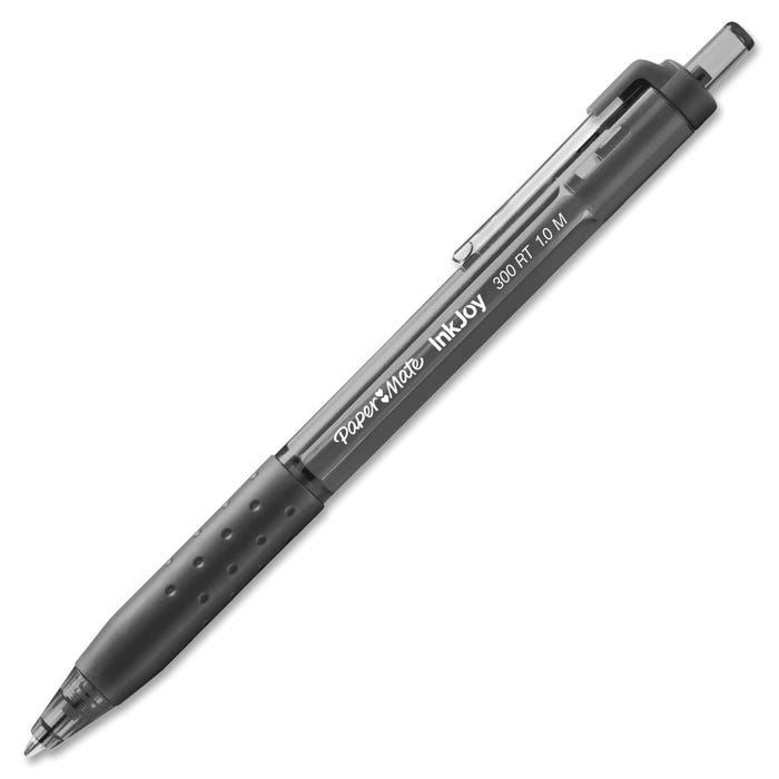 Paper Mate InkJoy 300RT Retractable Ballpoint Pens, Medium Point, 1.0 mm, Black, Pack of 36