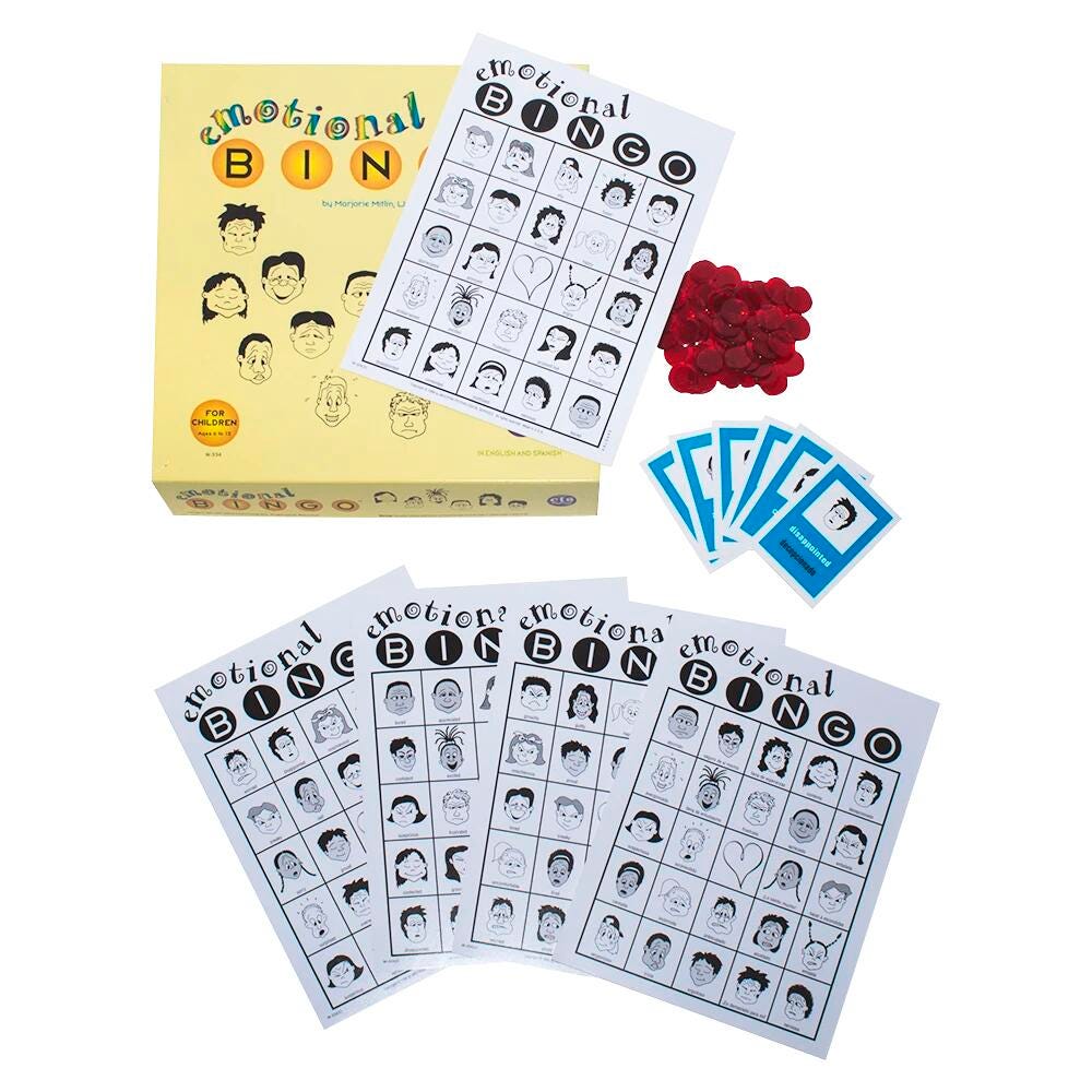 Emotional Bingo for Children (English & Spanish) 2214697