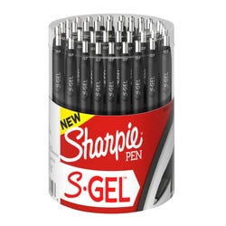 Image for Sharpie S-Gel Pens, Medium Point, 0.7 mm, Black Ink, Set of 36 from School Specialty