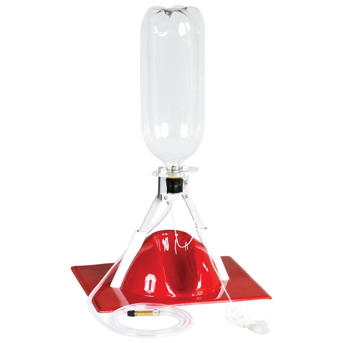 Frey Scientific Single Solid Aluminum Bottle Rocket Launcher