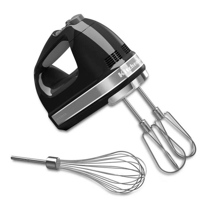 KitchenAid 7-Speed Hand Mixer, Onyx Black