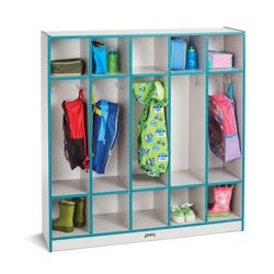Jonti-Craft Rainbow Accents 5-Section Coat Locker 4000568