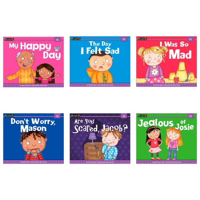Newmark Learning MySELF I Have Feelings Books, English, Set of 6