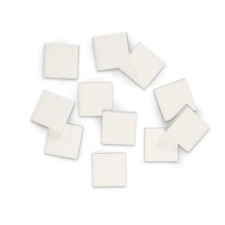 Maycoยฎ Ceramic Bisque Tiles, 1 x 1 Inch, Pack of 50