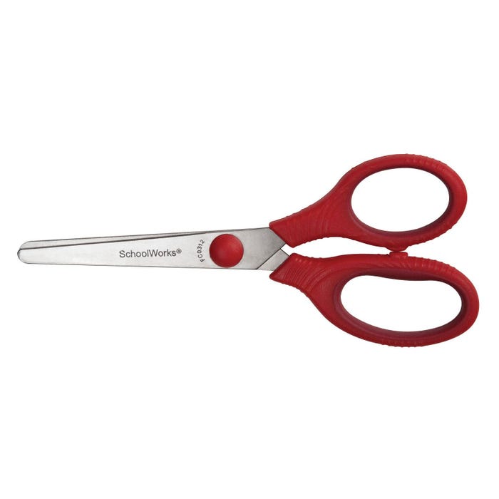 Schoolworks Kids Scissors, 5 Inches, Blunt Tip, Color Will Vary