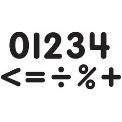 Teacher Created Resources Black Classic Magnetic Numbers, 2-1/2 Inches, 65 Pieces 1596833