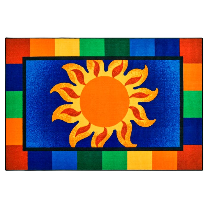 Carpets for Kids KID$Value Sunny Day Carpet, Rectangle