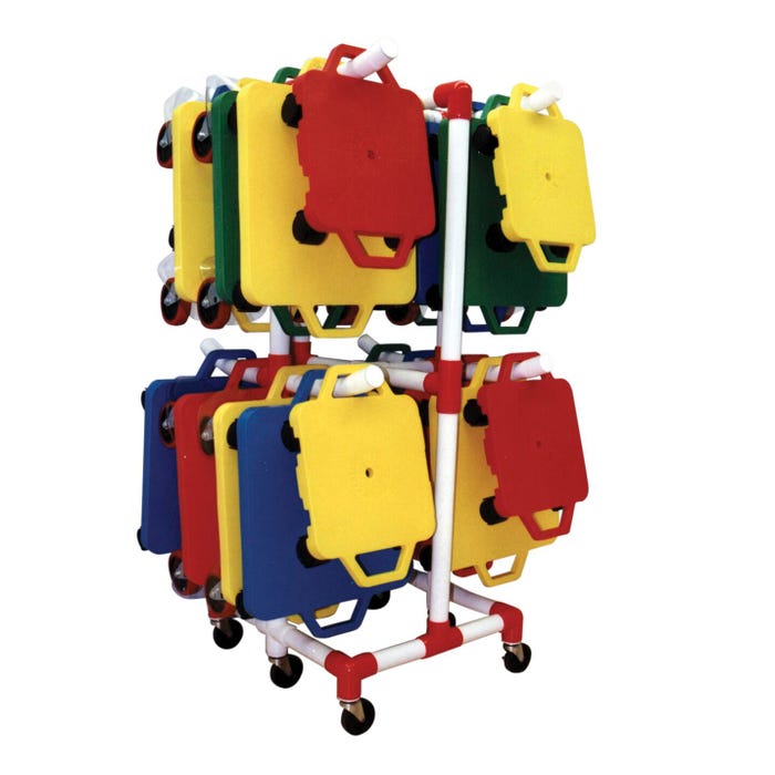 Duracart Deluxe Scooter Storage Cart, Store Up To 48 Scooters