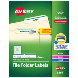 File Folder and File Cabinet Labels, Item Number 1054652