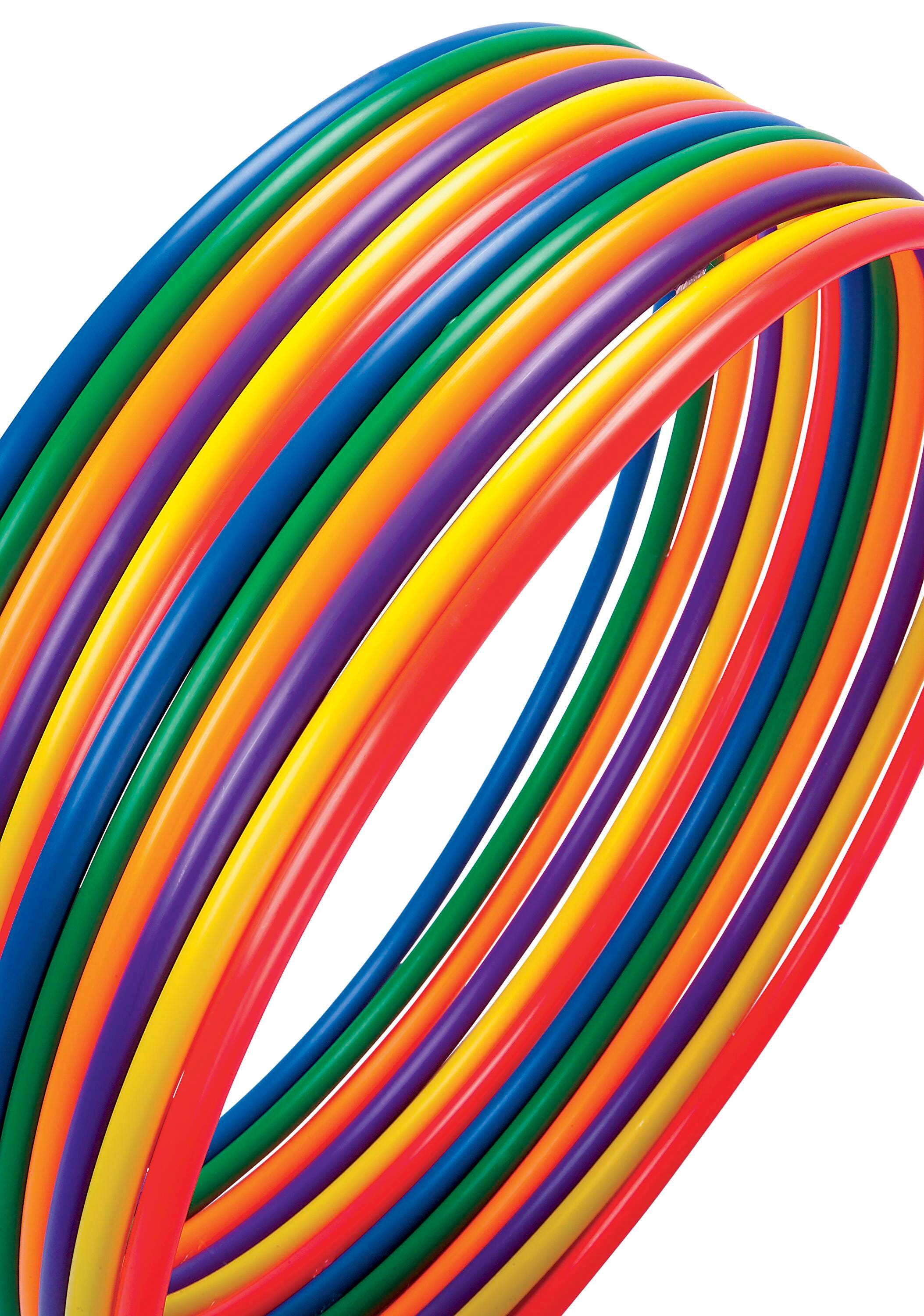 FlagHouse Plastic Hoops, 30 Inch, Set of 12 2120023