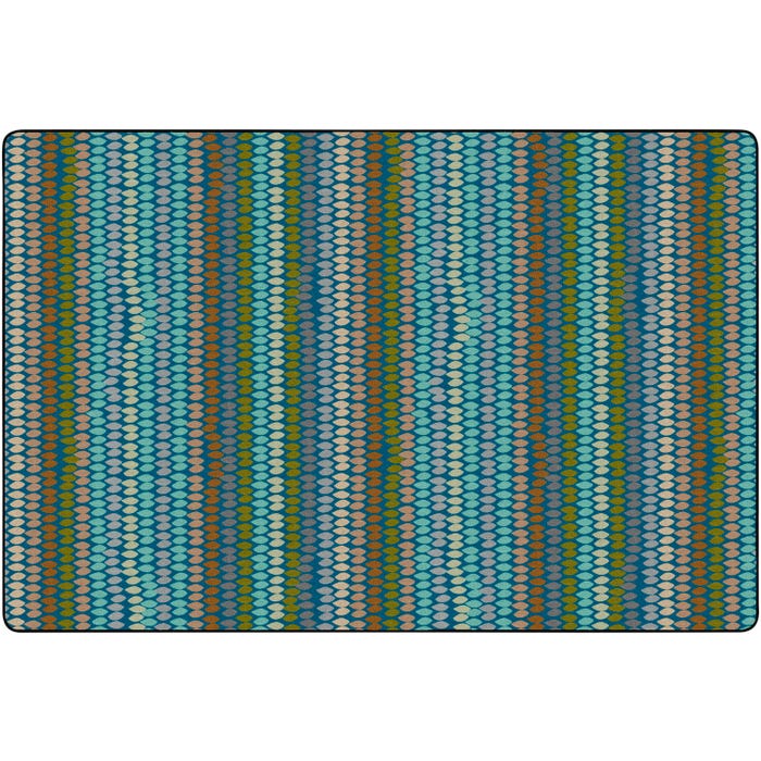 Childcraft Cobblestone Stripe Carpet, Rectangle