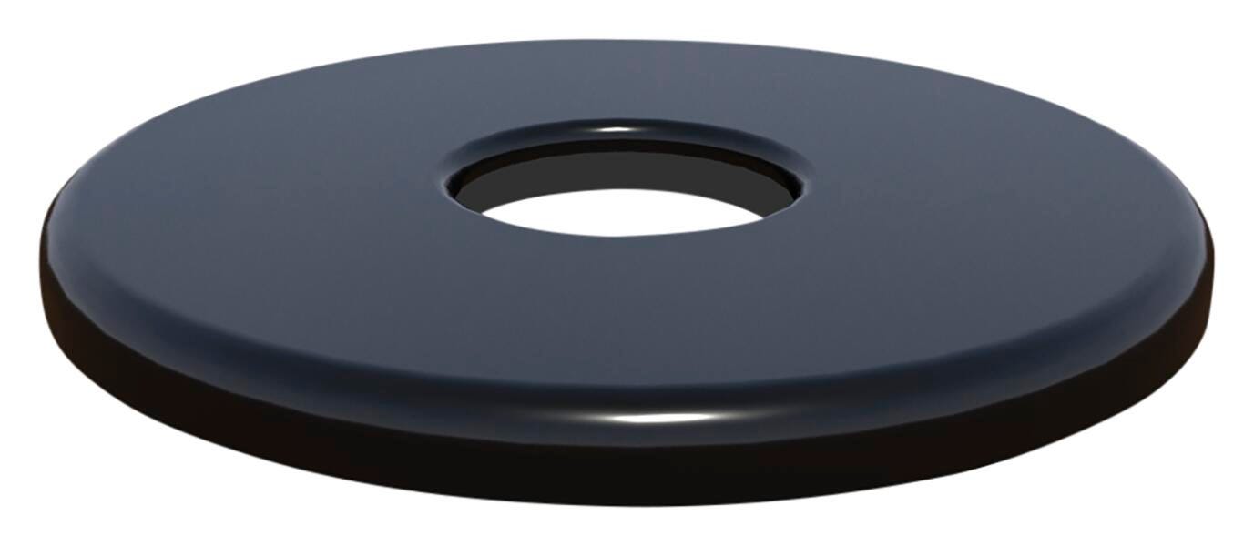 Superior Recreational Products Flat Trash Receptacle Top, 8 Inch Hole Opening, 55 Gallon 2148657