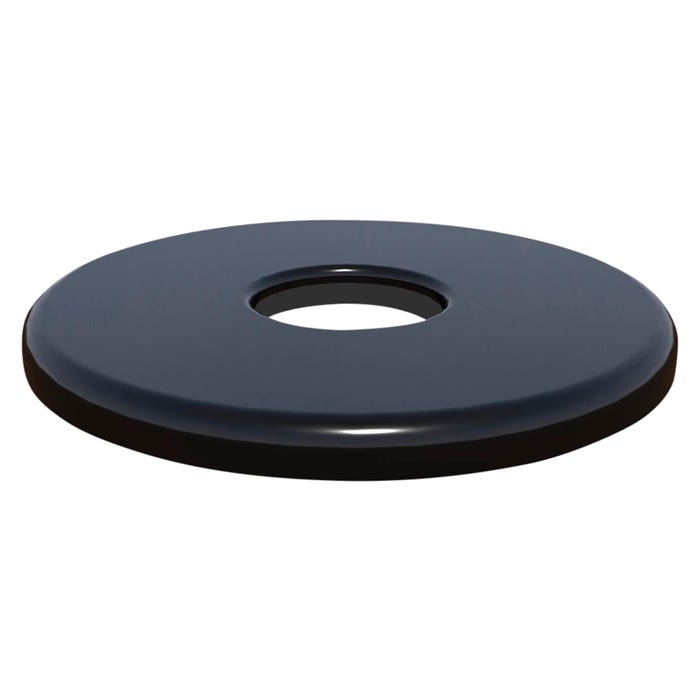 Superior Recreational Products Flat Trash Receptacle Top, 8 Inch Opening, 55 Gallon